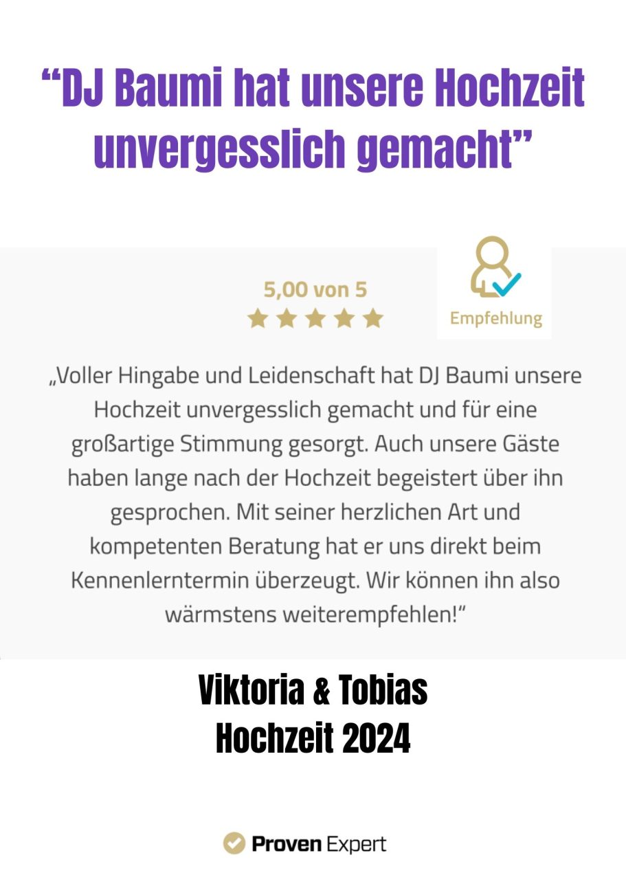Bewertung von DJ Baumi